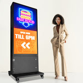 portable programmable led signs battery powered